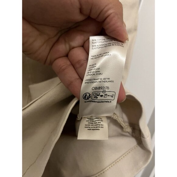 Anthropologie Women's The Kit Utility Romper‎ by Pilcro in Tan Size 10 - Picture 6 of 8